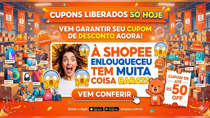 Produtos da Shopee que Estão Bombando: Descubra as Melhores Opções
